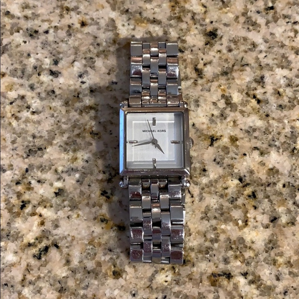 Michael Kors silver watch